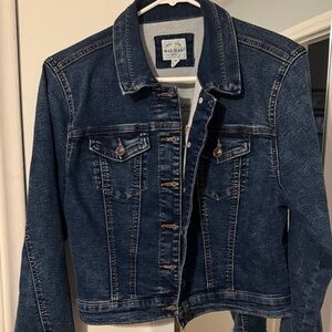 Wax Jean Women's Dark Blue Denim Jacket